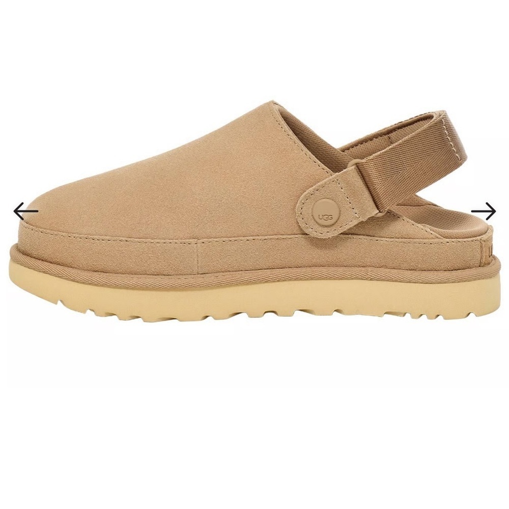 UGG Beige Slingback Shoes - Picture 3 of 7